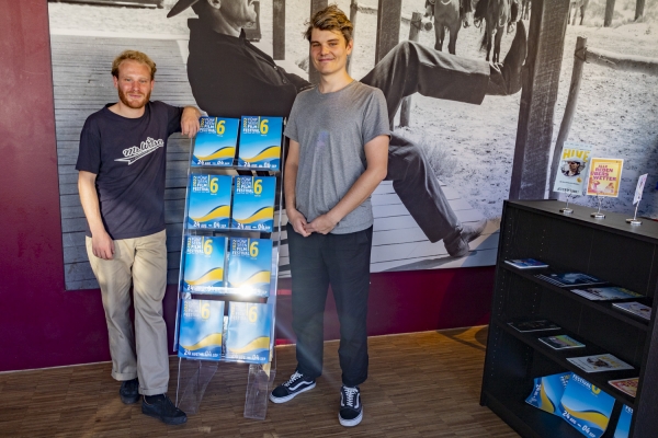 Aurelio Ghirardelli (Regie Thing), Michael Schwendinger (Kamera Thing) (© Jörg Reuther)