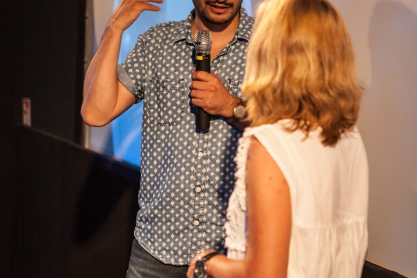 Arman T. Riahi (Regie), Eleonore Daniel (© Pavel Broz)
