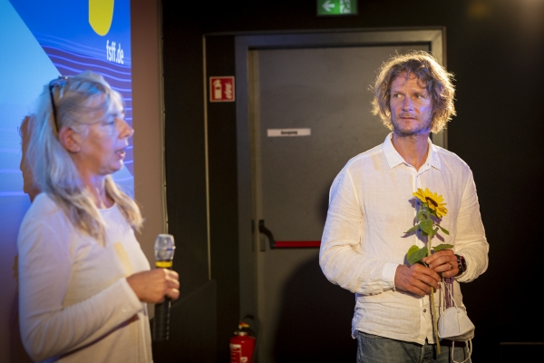 Co-Autorin Jutta Doberstein, Kameramann Matthias Fleischer (© Pavel Broz)